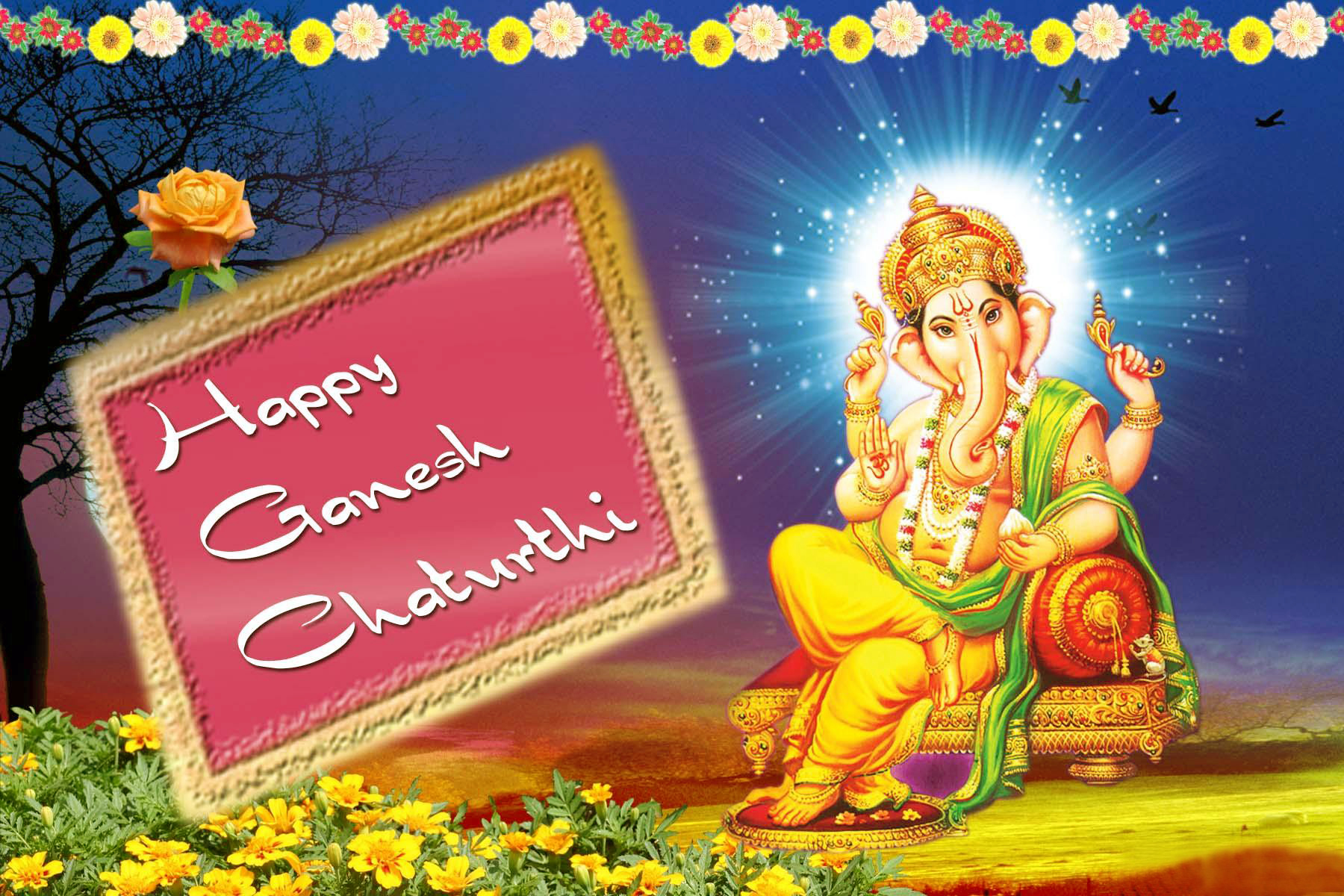 Ganesh Chaturthi HD Images & Wallpapers Free Download