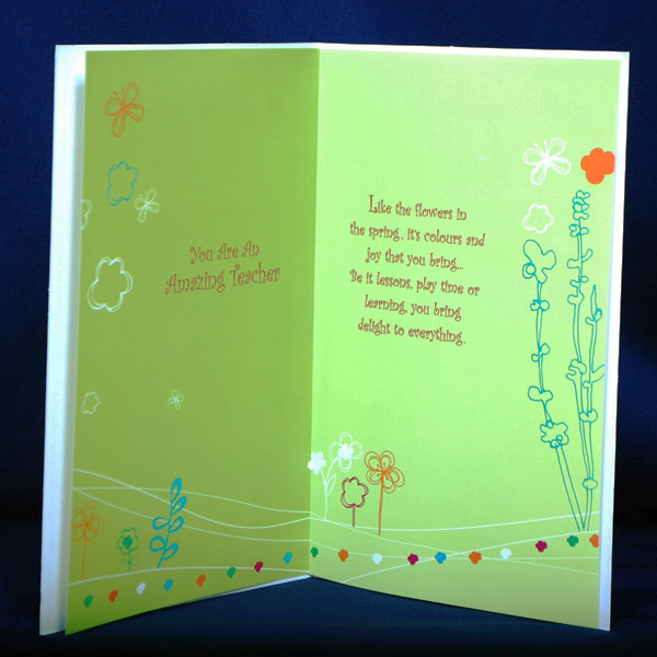 teachers birthday card