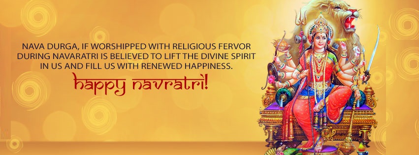 Navratri Durga Facebook Cover Photo Banners Free Download7