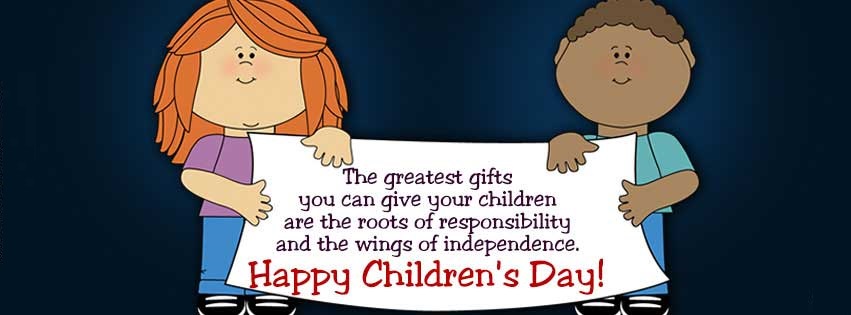 Happy Childrens Day FB Cover Photos, Banners & Pictures