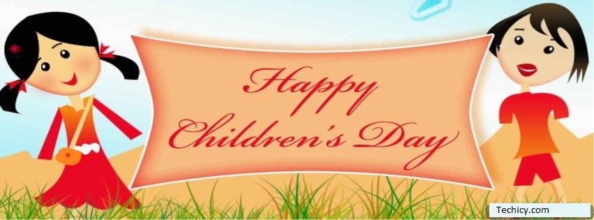 Happy Childrens Day FB Cover Photos, Banners & Pictures