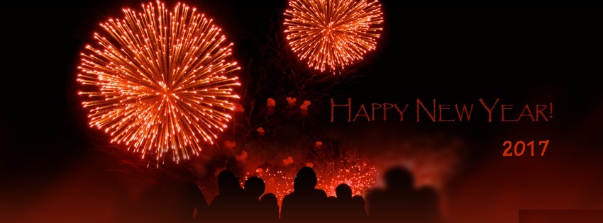 2017 Happy New Year FB Cover Photos for DP, Profile Pic Download