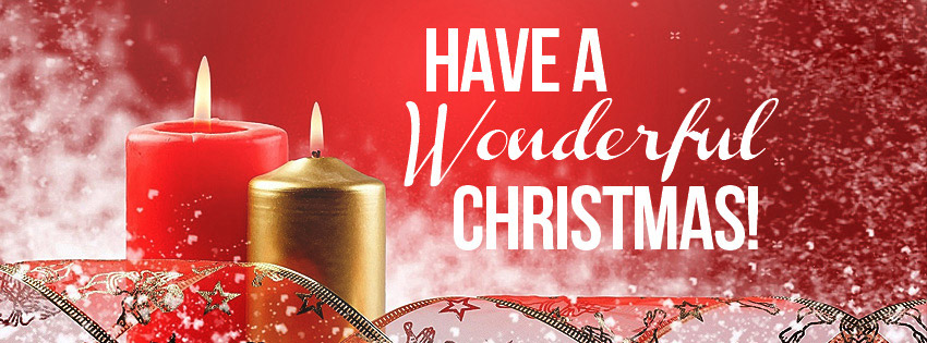 Merry Christmas Facebook Cover, Merry XMAS Messages and Quotes