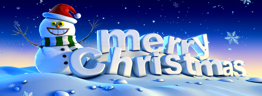 Merry Christmas Facebook Cover, Merry XMAS Messages and Quotes